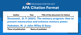 APA citation format